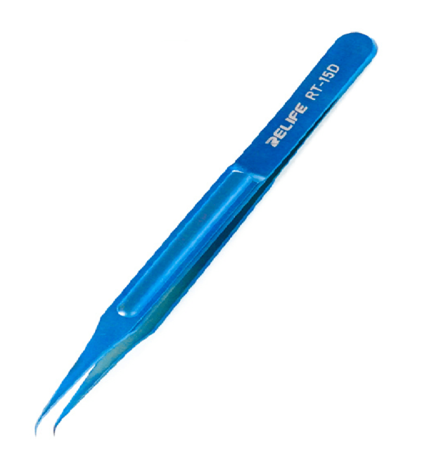 Pinza Curva de Titanio RT-15D Relife