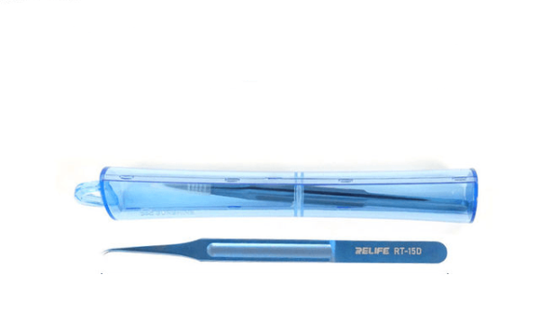 Pinza Curva de Titanio RT-15D Relife - Imagen 2