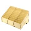 ORGANIZADOR DE MADERA DE 24 COMPARTIMENTOS