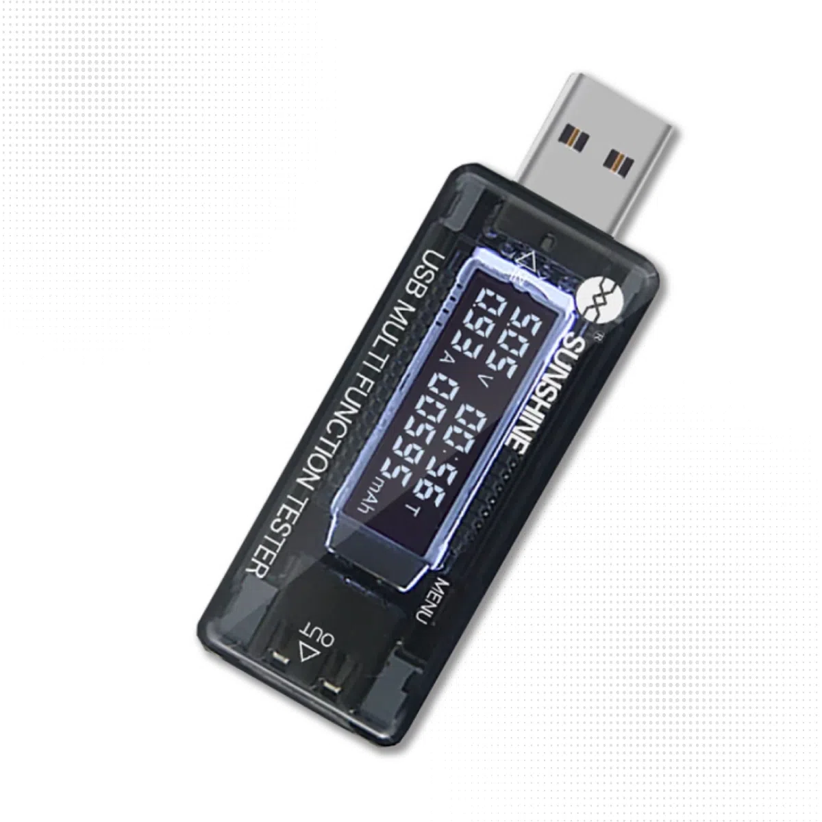 Voltímetro Digital USB SS-302A Sunshine