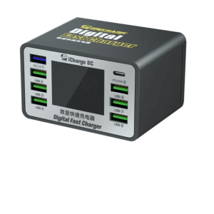 Cargador Multipuerto iCharge 8C 50w Mechanic