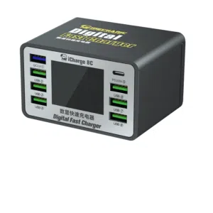 Cargador Multipuerto iCharge 8C 50w Mechanic