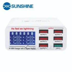 Cargador Multipuerto SS-304Q Sunshine