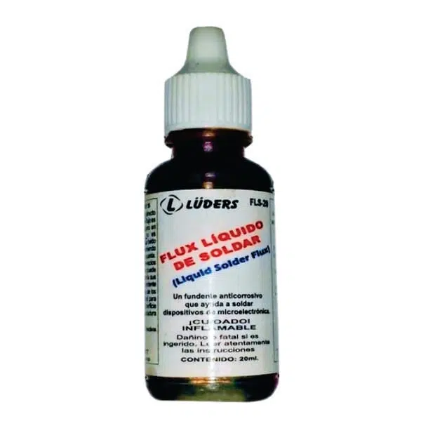 Flux Líquido 20ml Luders
