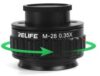 Lente Barlow para Microscopio M-28 Relife 0.35X - Imagen 2
