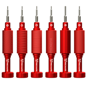Juego de Desarmadores Mortar Mini Mechanic 6 EN 1 ROJO