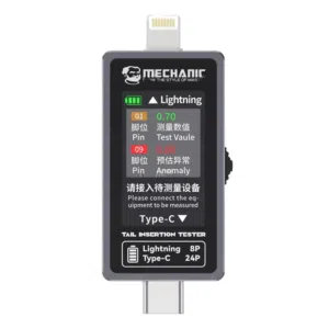 Placa de Prueba Digital tipo C / Lightning T-824 Mechanic