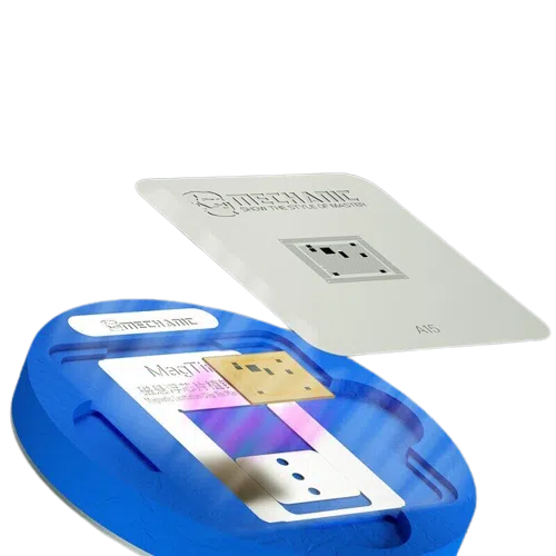 Plataforma para plantar chip + Stencil para Cpu, IC y Discoduro Mechanic - Imagen 3