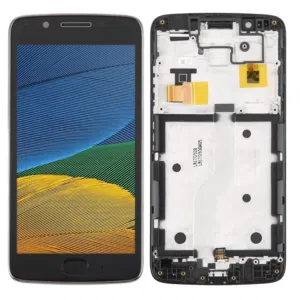 Pantalla Motorola G5 con marco