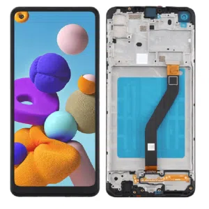 Pantalla Samsung A21 original con marco