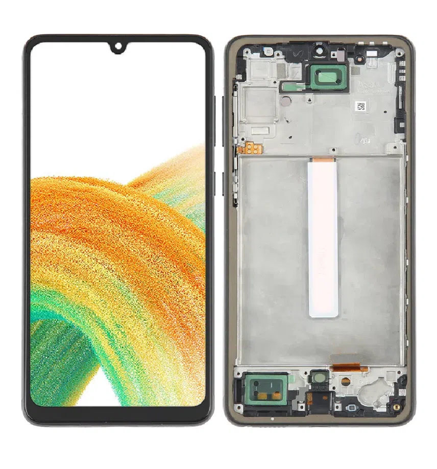 Pantalla Samsung A33 oled con marco