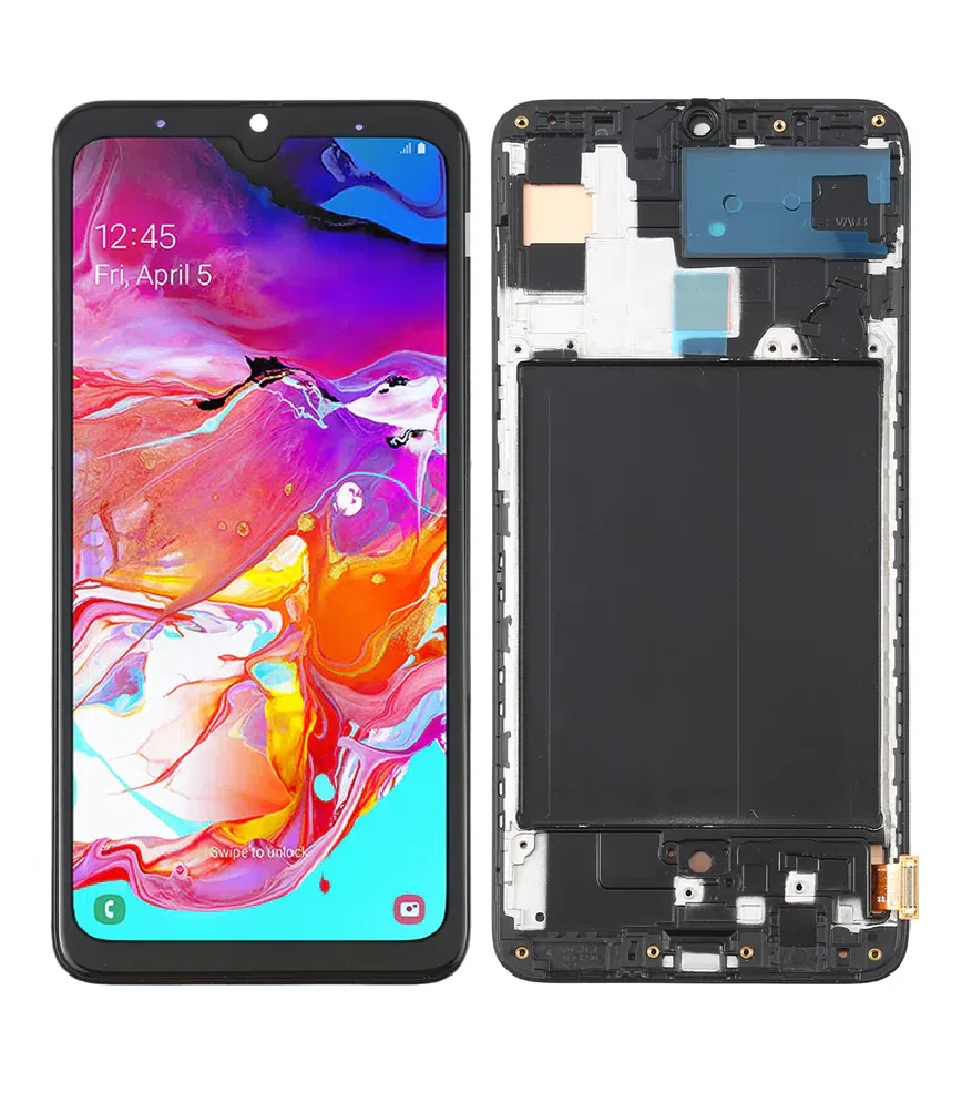 Pantalla Samsung A70 oled con marco