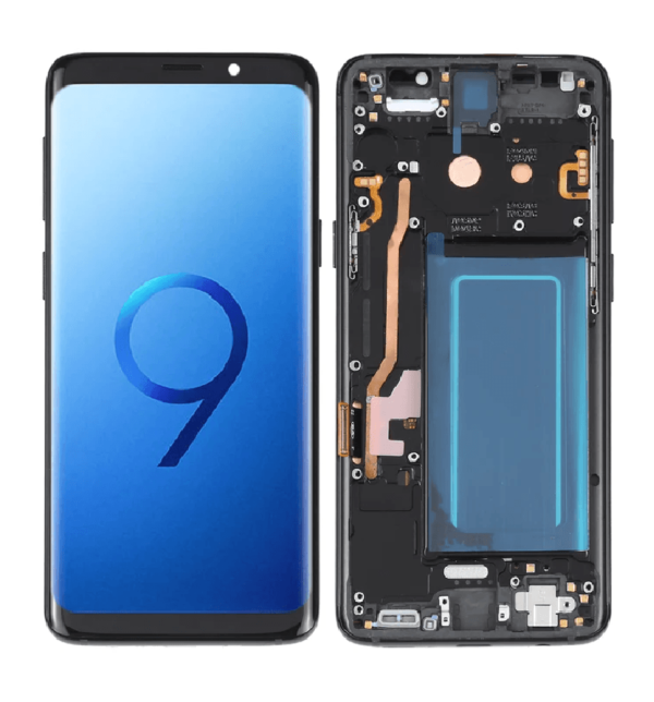 Pantalla Samsung S9 con marco, original de maquina