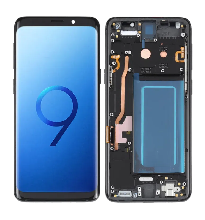 Pantalla Samsung S9 con marco, original de maquina