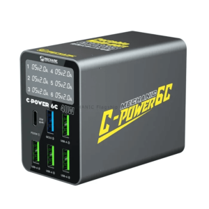 Cargador Multipuerto C-Power 6C 40W Mechanic