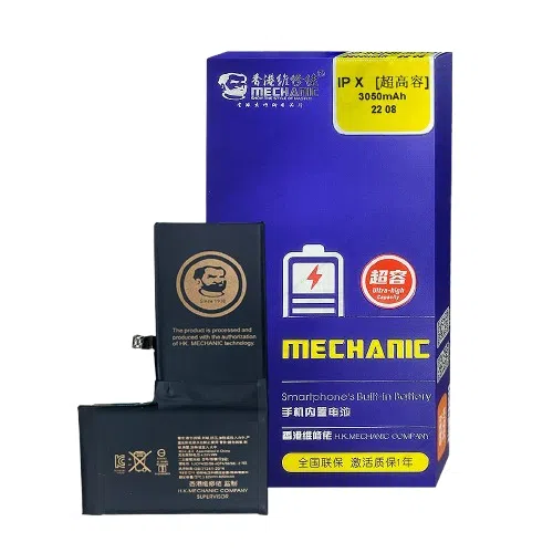Batería de IPhone X 3050MAH con flex Mechanic - Imagen 1