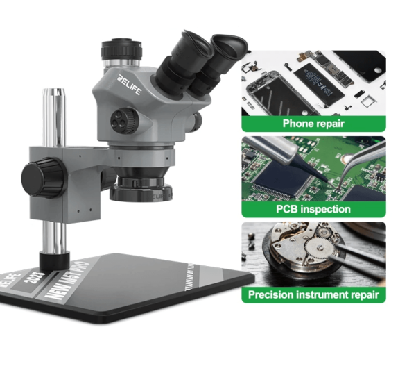 Microscopio Trinocular Relife RL-M5T Pro B11