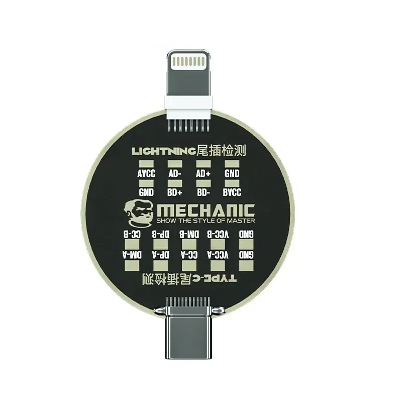 Placa de prueba de puerto dual tipo C / Lightning T-810 Mechanic