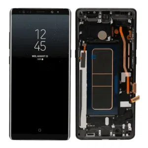 Pantalla Samsung Note 8 con marco