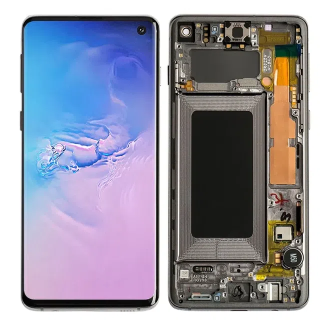 Pantalla Samsung S10 con marco, Original de maquina