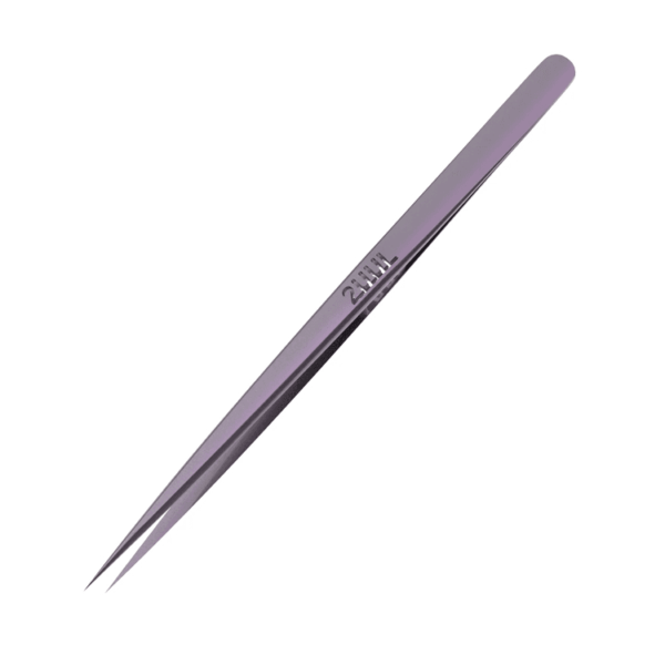 Pinza Recta de Titanio Morado Ti21 2UUL