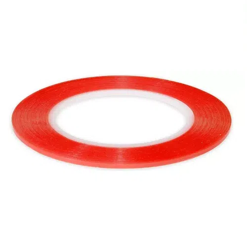 Cinta Roja 3m Doble Contacto 2mm