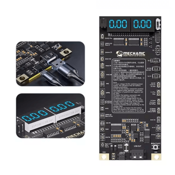 Placa de Activación de Batería F918 Mechanic