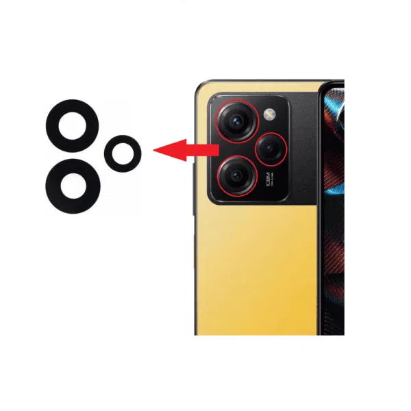 Lente de Cámara Xiaomi Poco X5 Pro 5G