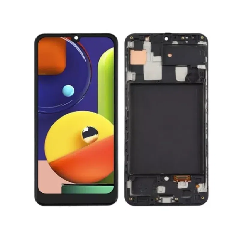 Pantalla Samsung A50 con marco, Original de Maquina