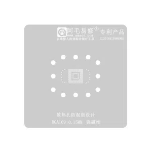 Stencil para Memorias BGA169 0.15mm Amaoe