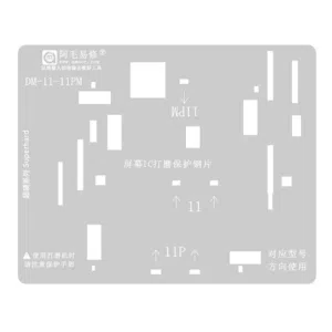 Stencil Circuitos Integrados de pantalla para iPhone serie 11 Amaoe