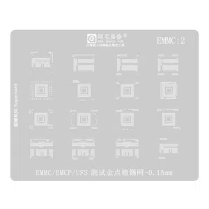 Stencil para Memorias EMMC2 0.15mm Amaoe