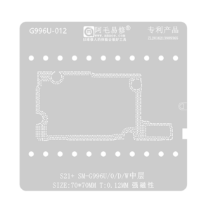 Stencil Interposer para Samsung S21 Plus G996U de 0.12mm Amaoe