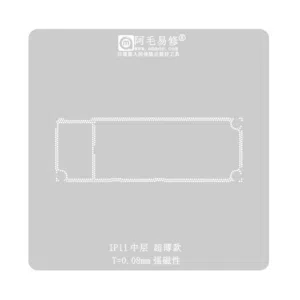 Stencil Interposer para iPhone 11 de 0.08mm Amaoe