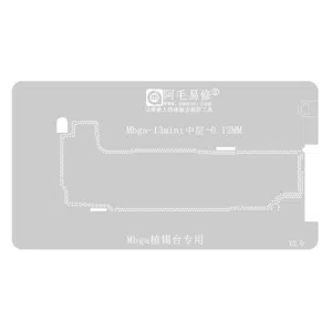 Stencil Interposer para iPhone 13 mini de 0.12mm Amaoe