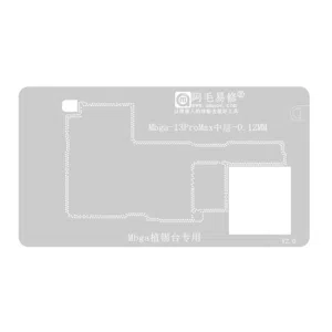 Stencil Interposer para iPhone 13 Pro Max de 0.12mm Amaoe