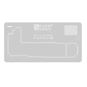 Stencil Interposer para iPhone 12 / 12 Pro de 0.12mm Mfix Amaoe