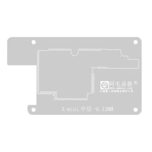 Stencil Interposer para iPhone X 0.12mm MFix Amaoe
