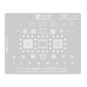 Stencil de Cpu y Ram SAM 1 Amaoe
