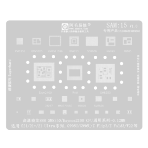 Stencil de Cpu y Ram SAM 15 Amaoe