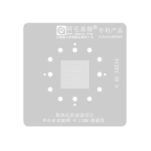Stencil para Memorias Universales 34x34 0.12mm Amaoe