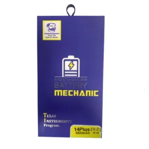 Batería de iPhone 14 Plus 4800MAH sin Flex Mechanic