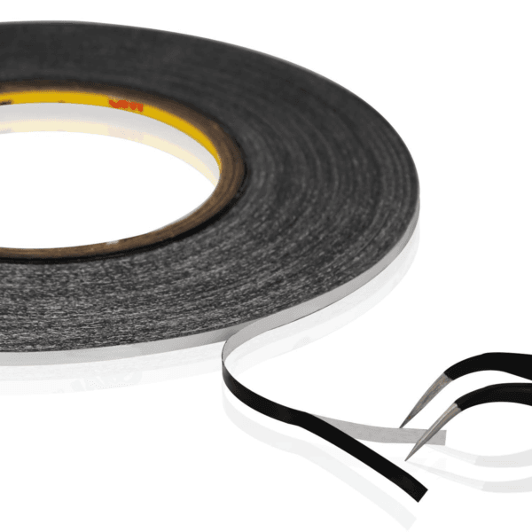 Cinta Negra 3M Doble Contacto 2mm