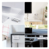 Organizador de Cables tipo clip Autoadhesivo