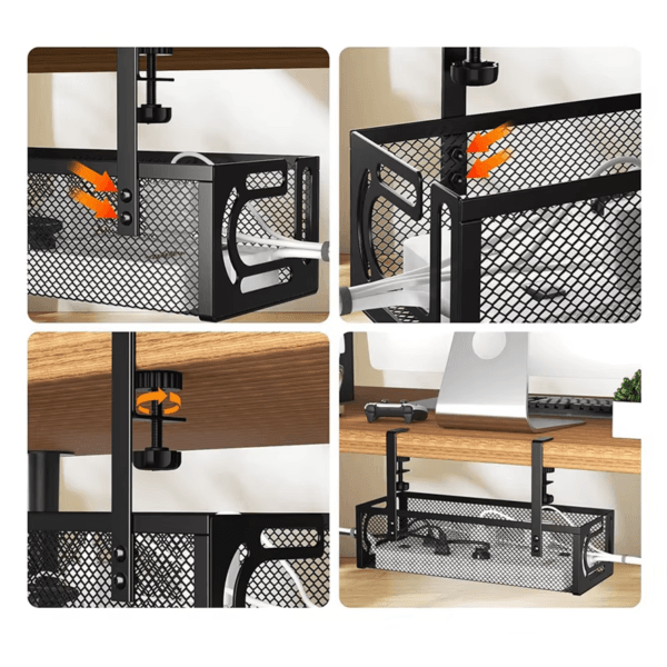 Organizador de Cables para Escritorio