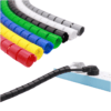 Organizador de Cables en forma de Espiral