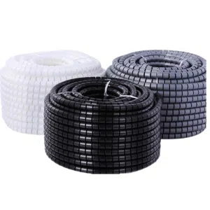 Organizador de Cables en forma de Espiral