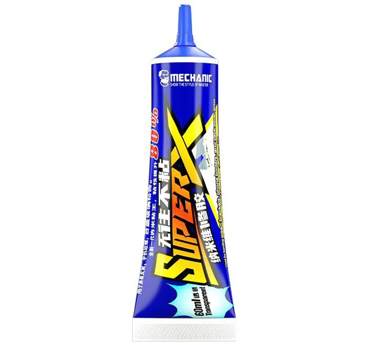 Pegamento Transparente Super X Mechanic 60ml