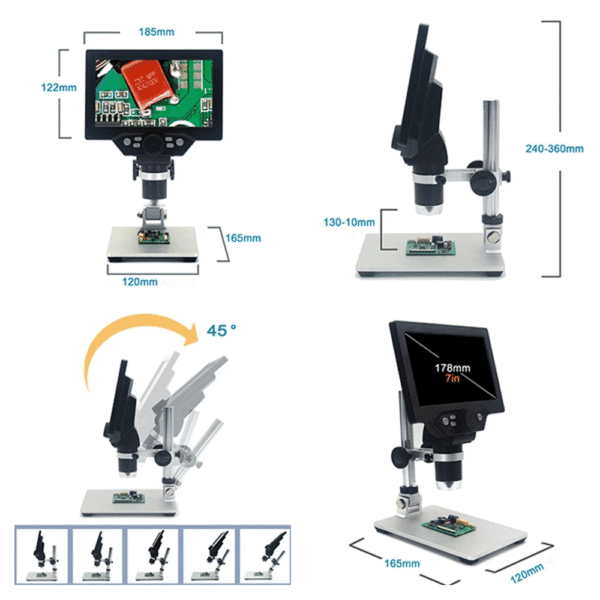 Microscopio Digital con Base G1200