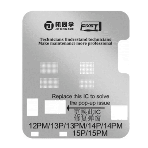 Stencil IC para Reballing y Pulido de Pantallas JTX 12PM-15PM